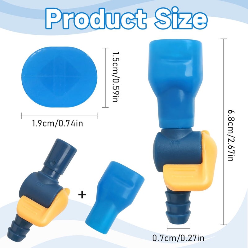 TXSN Store Bite Valve ON-Off Switch Tube Nozzle Replacement for Hydration Bladder - Image 1